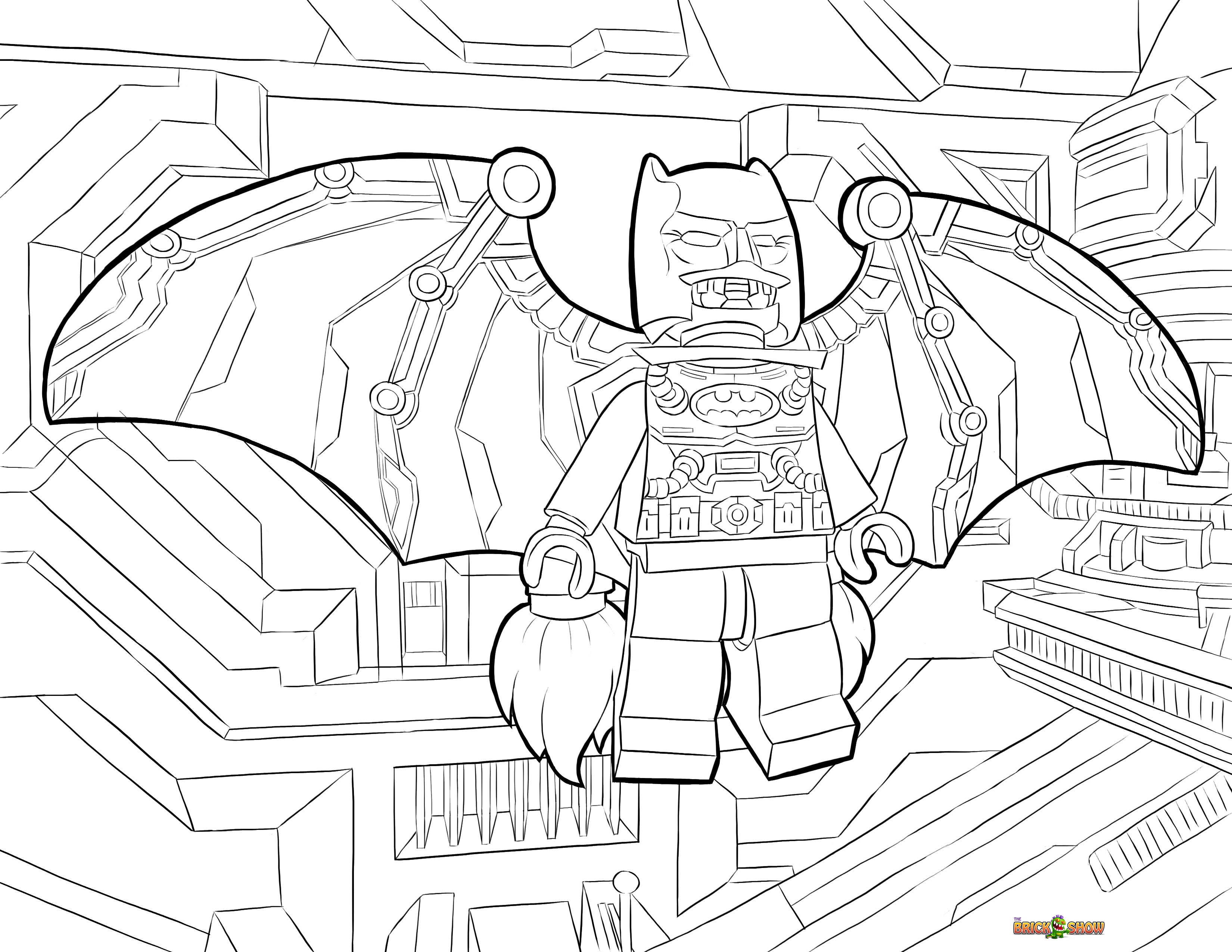 LEGO Batman 3 Beyond Gotham Coloring Pages