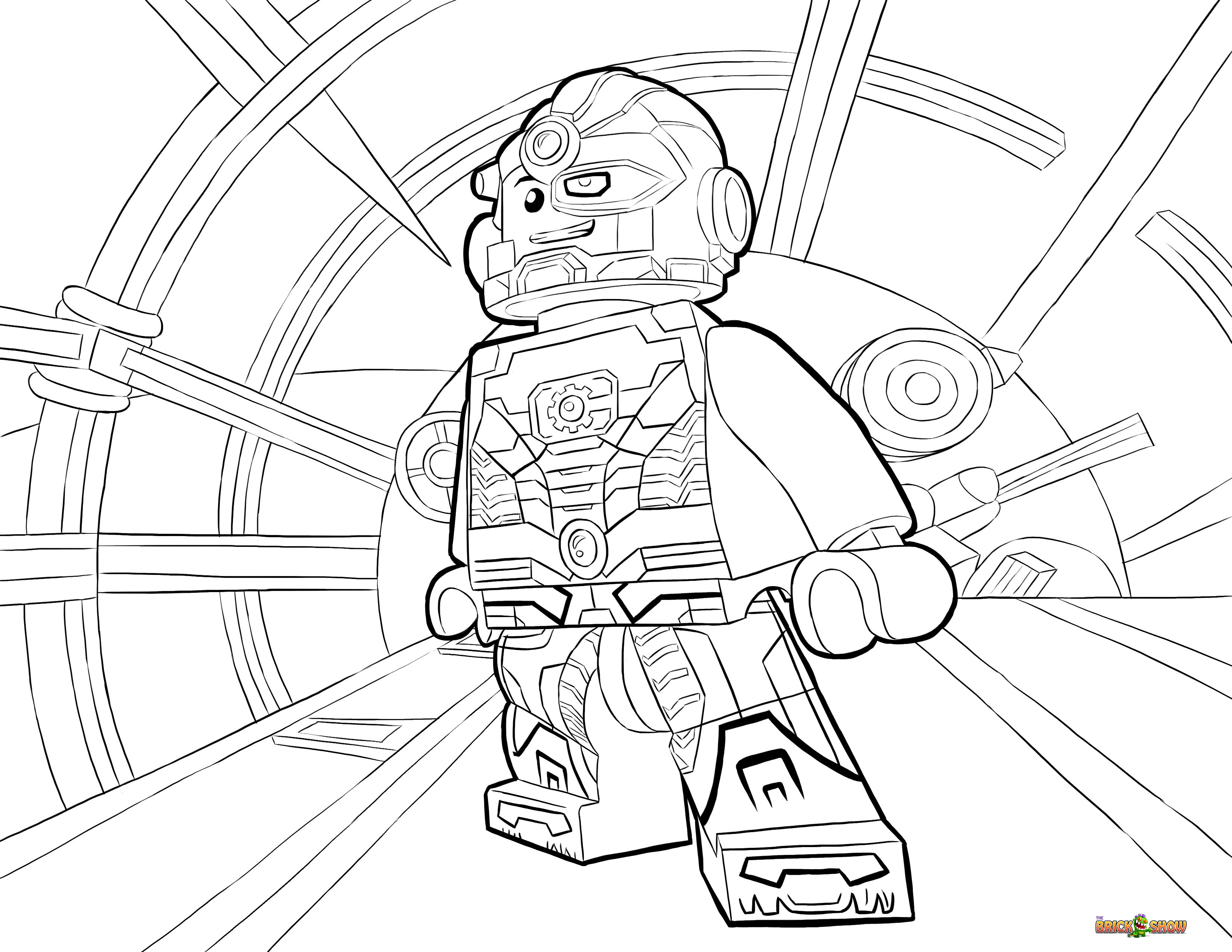 dc heroes coloring pages - photo #3