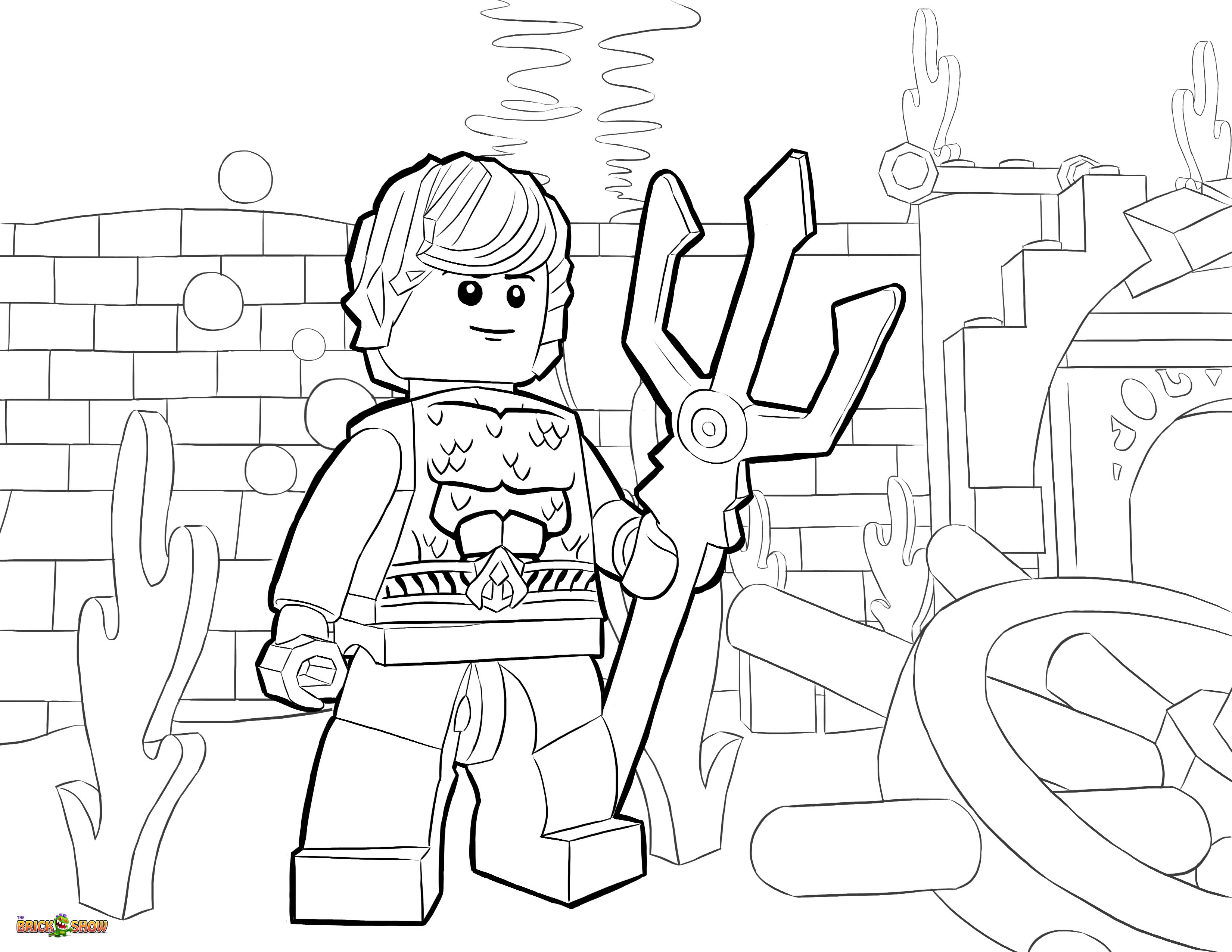dc lego coloring pages - photo #6