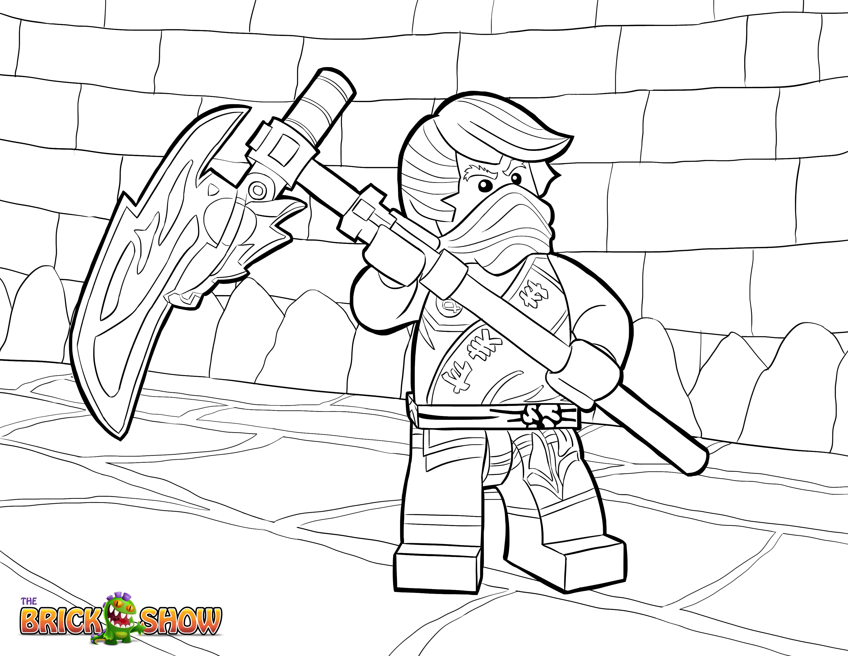 ninjago season 4 coloring pages - photo #23