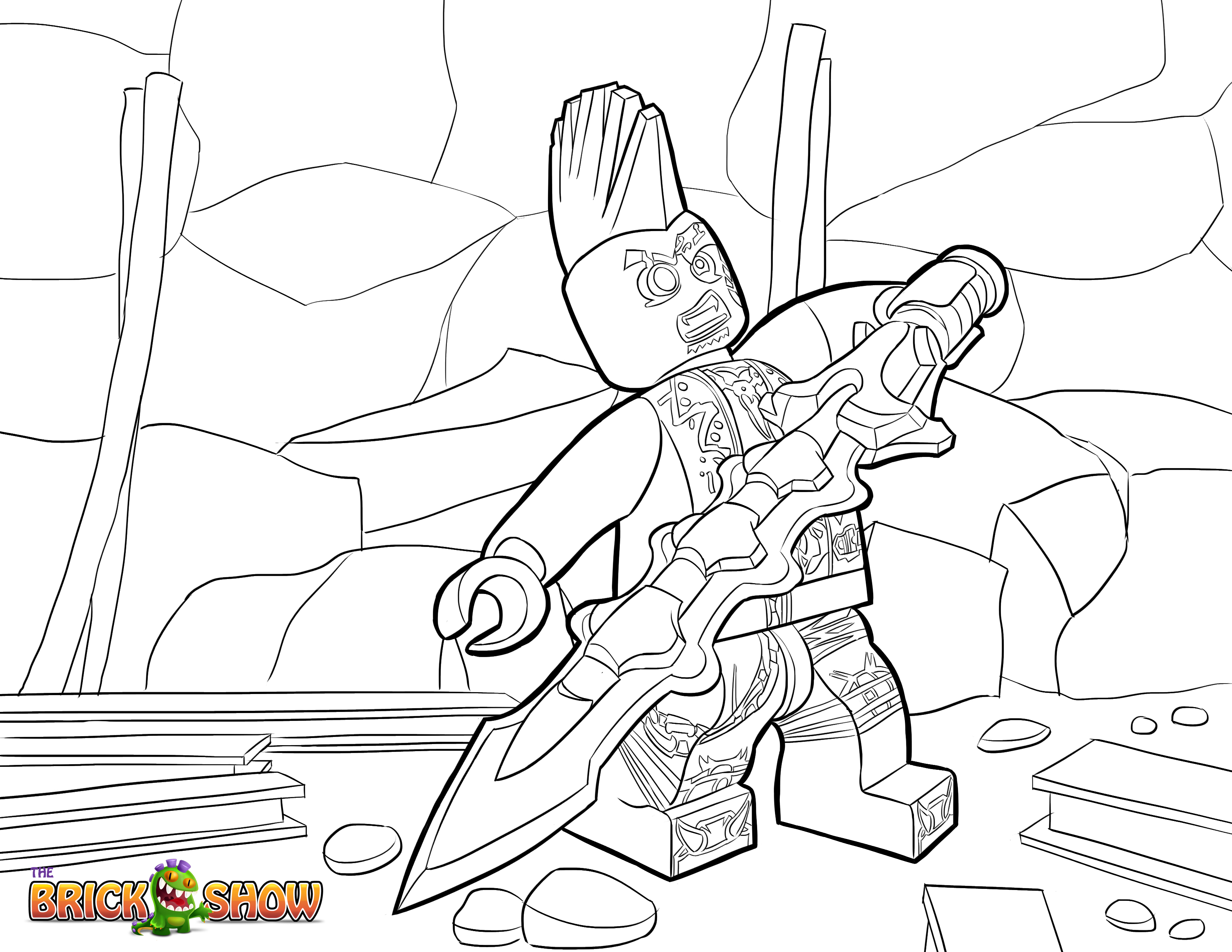 ninjago serpentine coloring pages - photo #30