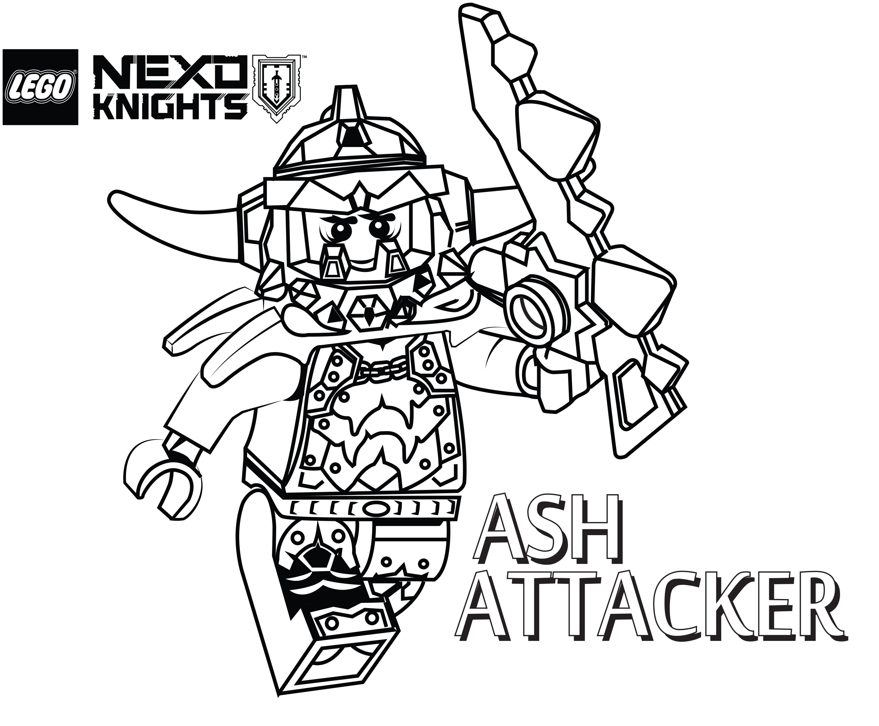 Coloring Pages Nexo Knights : Image gallery lego knights coloring pages Coloring Pages Nexo Knights : Image gallery lego knights coloring pages