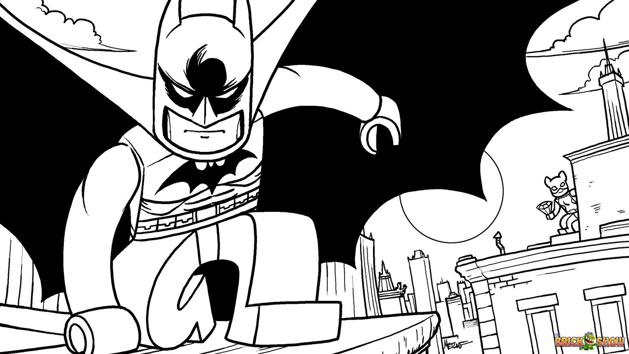 dc lego coloring pages - photo #11