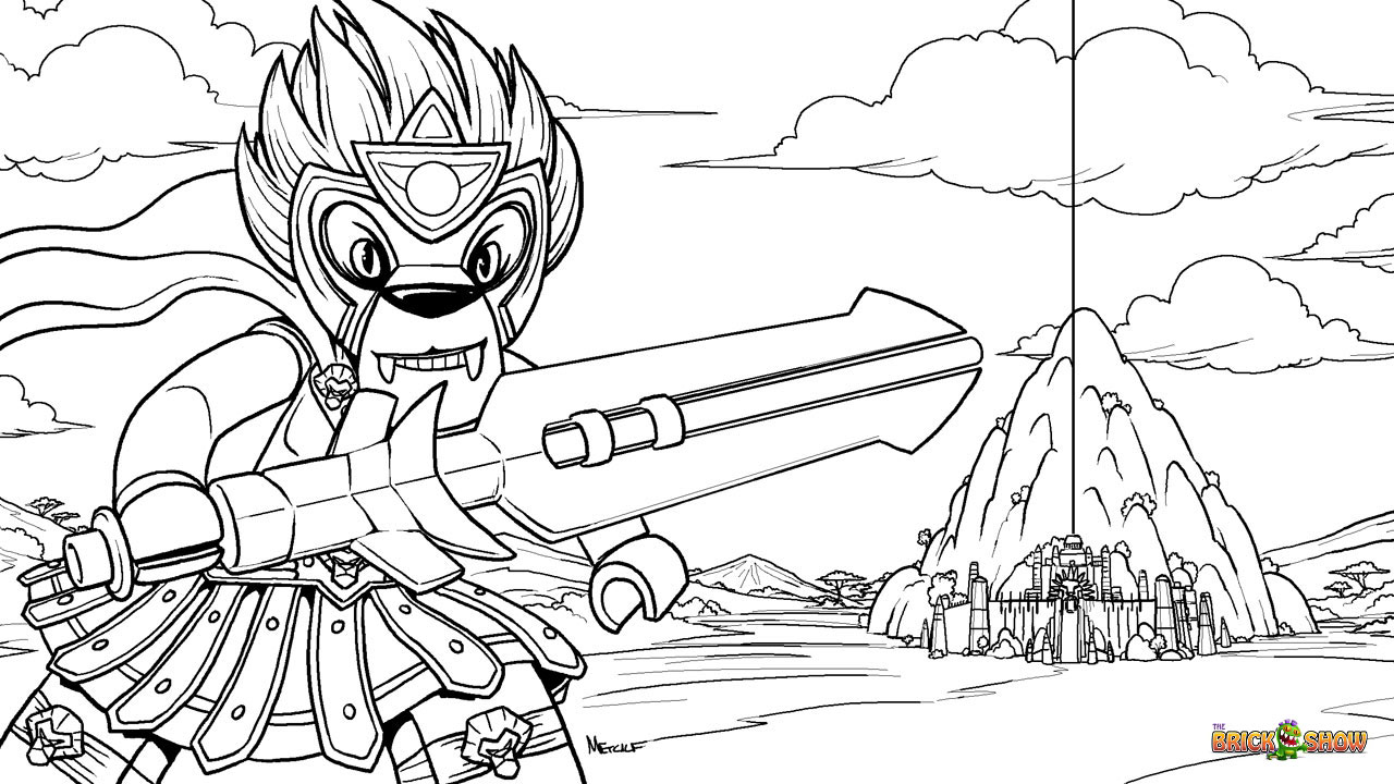 Legends Of Chima Coloring Pages free coloring pages of lego chima