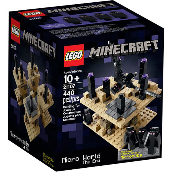 LEGO Minecraft The End Set Review, Pictures : LEGO 21107