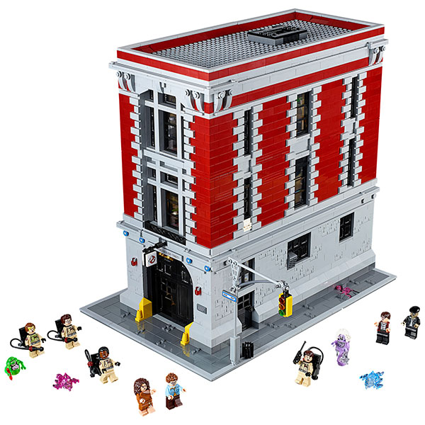 lego ghostbusters firehouse coloring pages - photo #31